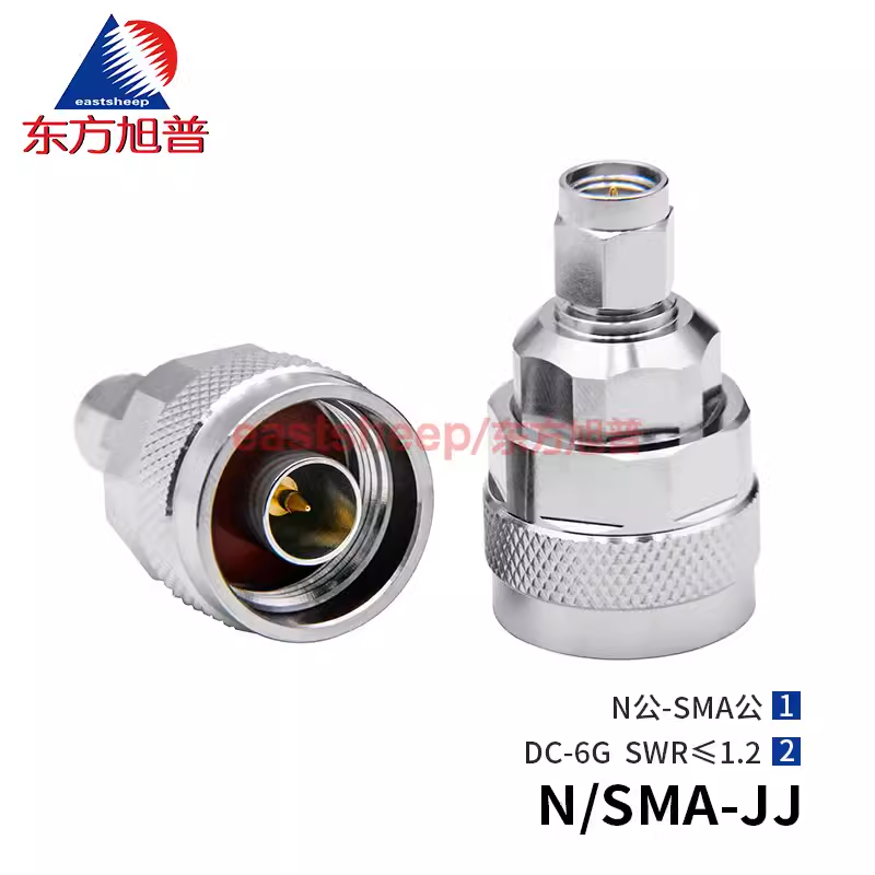 东方旭普 射频同轴高频转接器 N型公头转SMA公头 N/SMA-JJ N/SMA-JK N/SMA-KK N/SMA-KJ 6G/18G